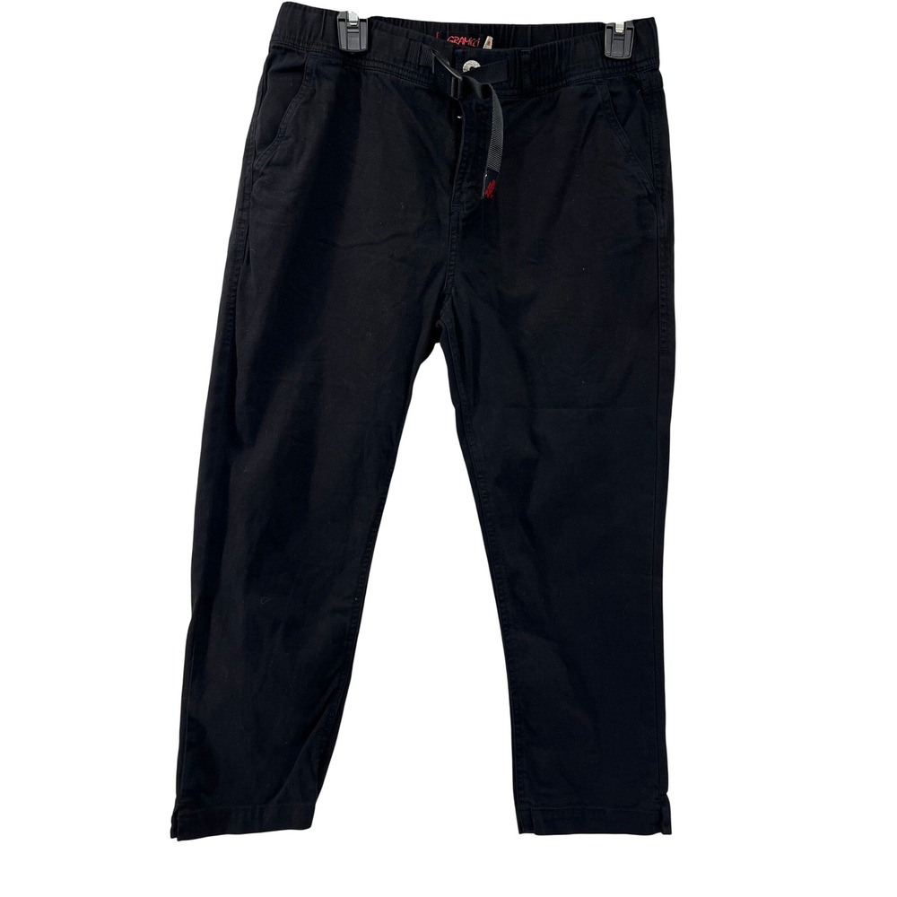 Black Women's Casual Drawstring Gramicci Pants